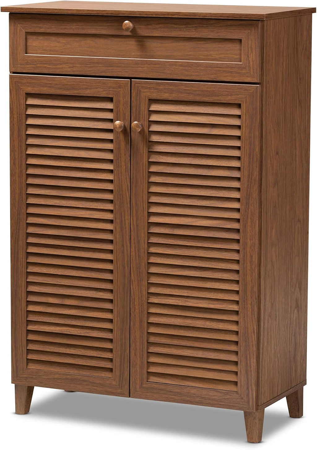 Walnut Shoe Cabinet E3401