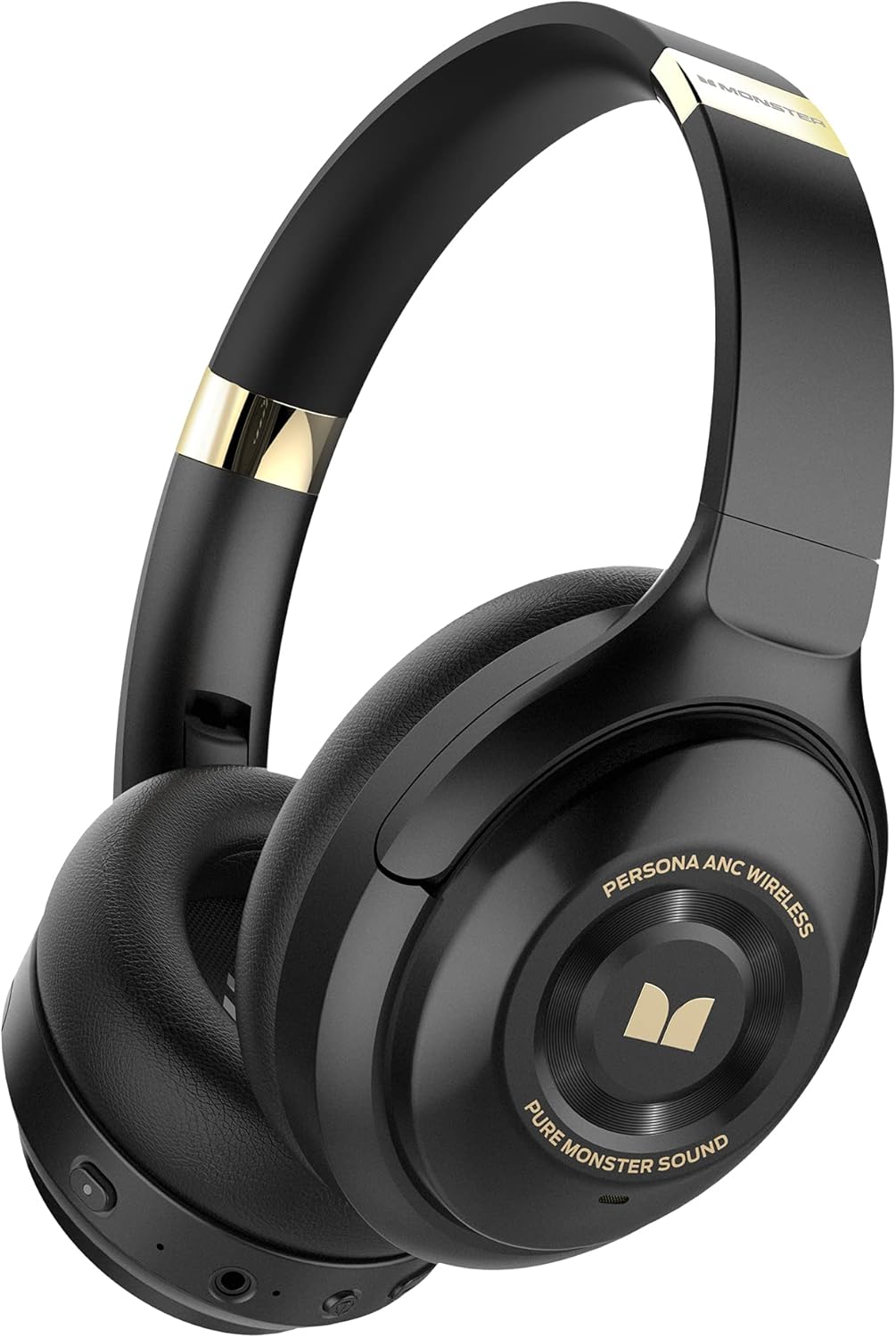 Active Noise Cancelling Wireless Over Ear Bluetooth Headphones Y371