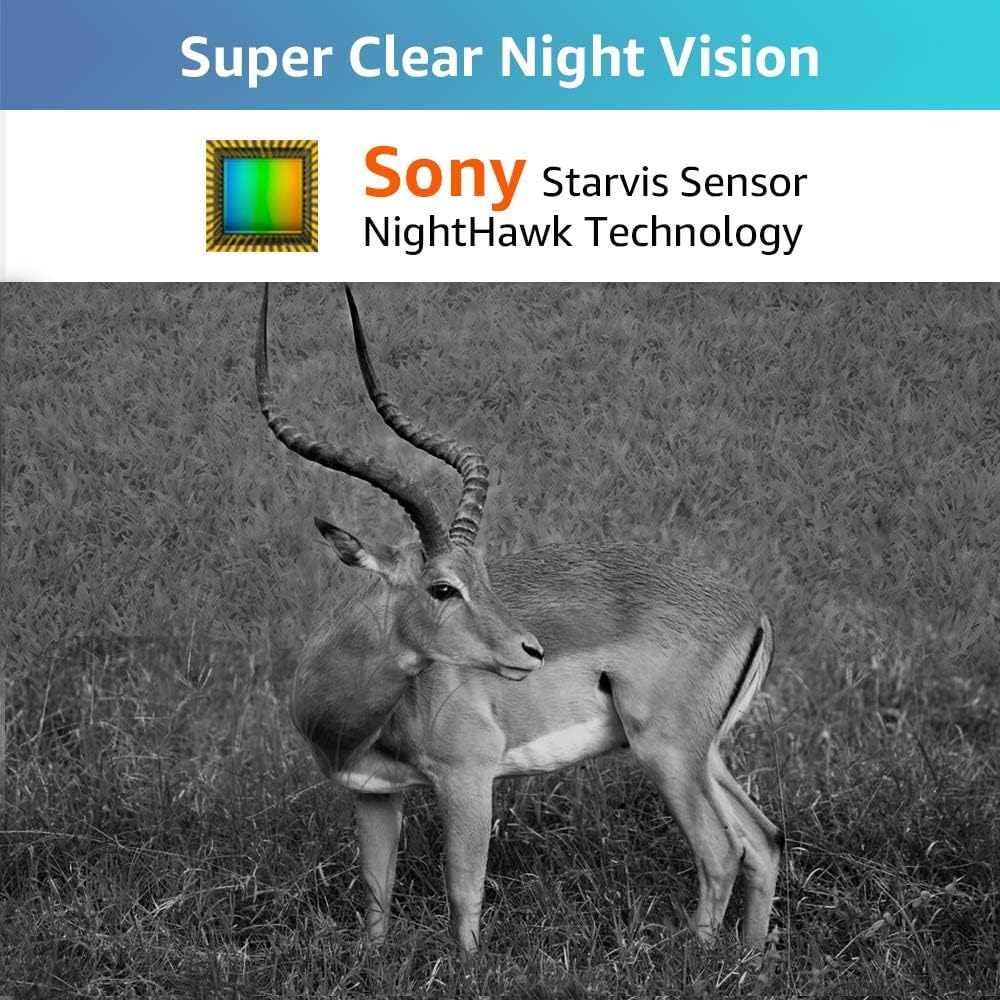 32mp 1296p Trail Camera with Night Vision Motion Activated IP66 Waterproof F678224