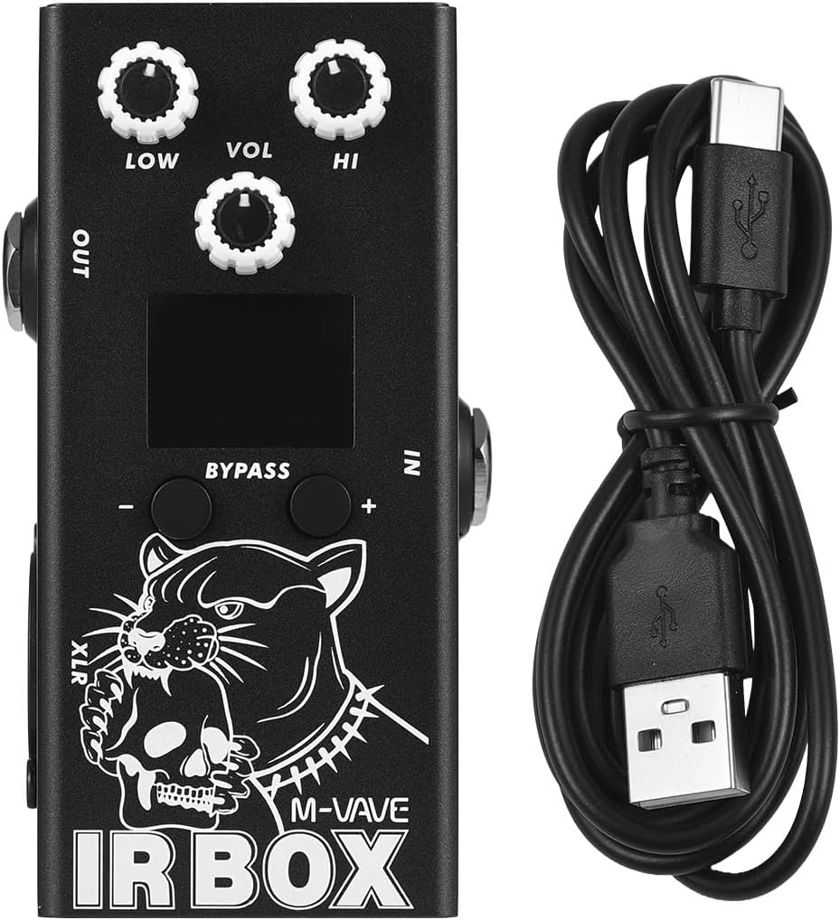 Guitar IR Box Effects Pedal with Speaker Simulator XLR Output Port D164