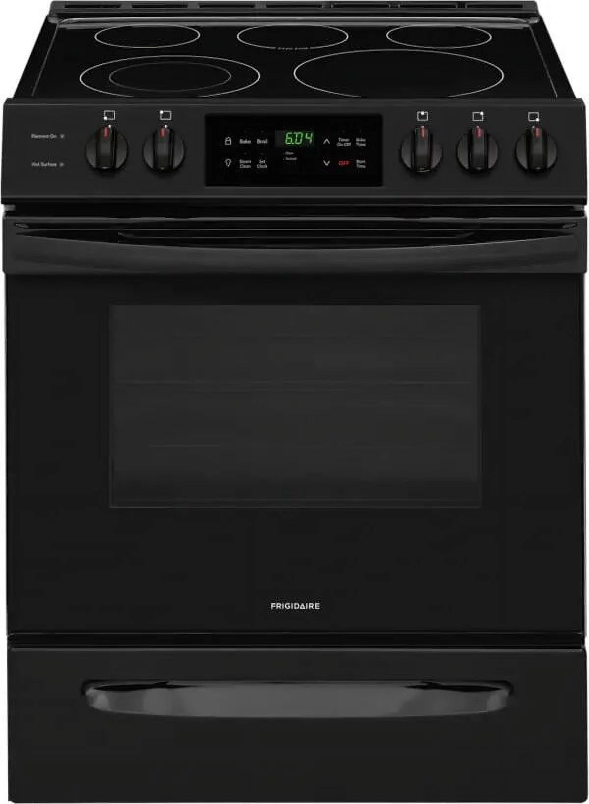 Black 30 in Freestanding Range with Self-Cleaning H341412