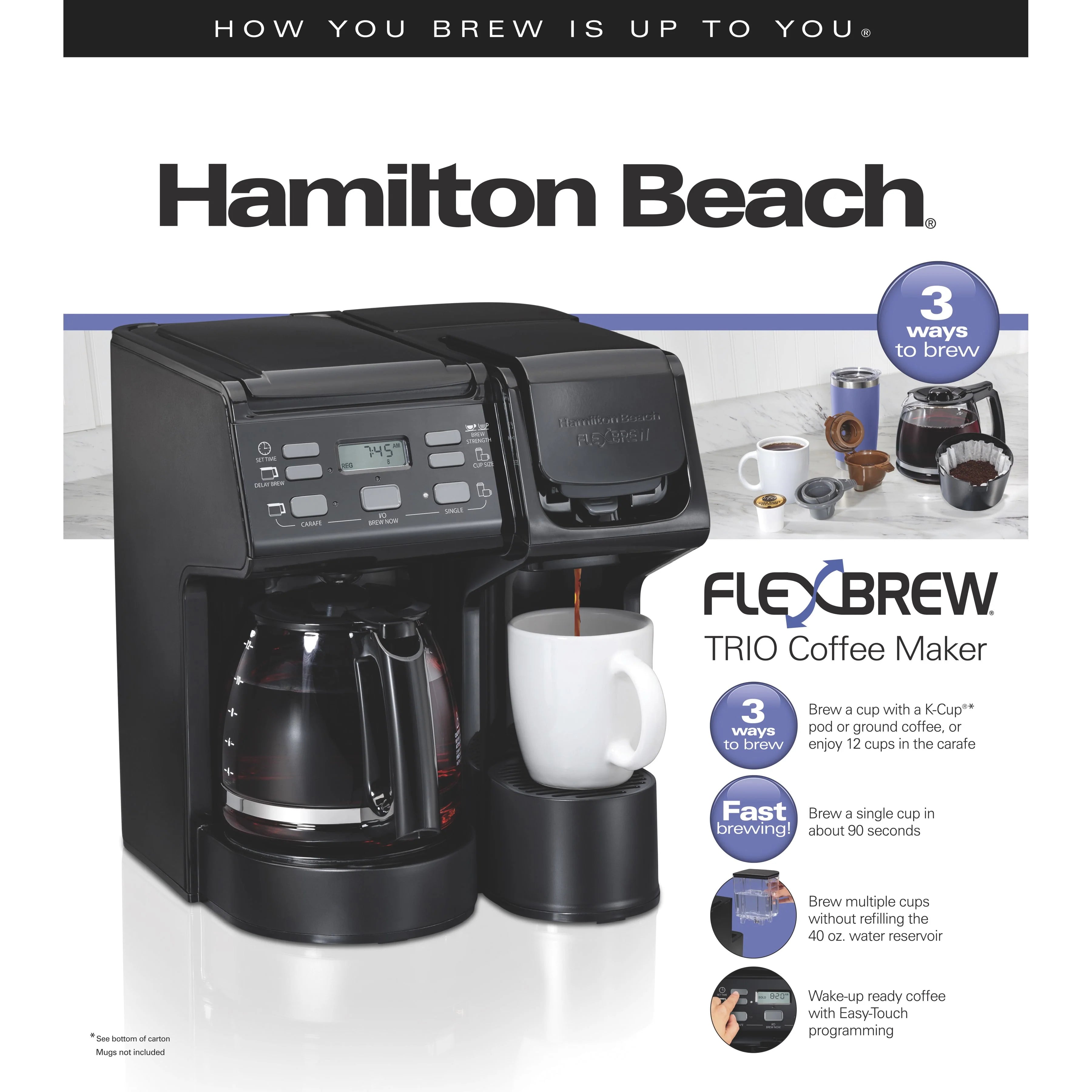 Black Coffee Maker Y4711