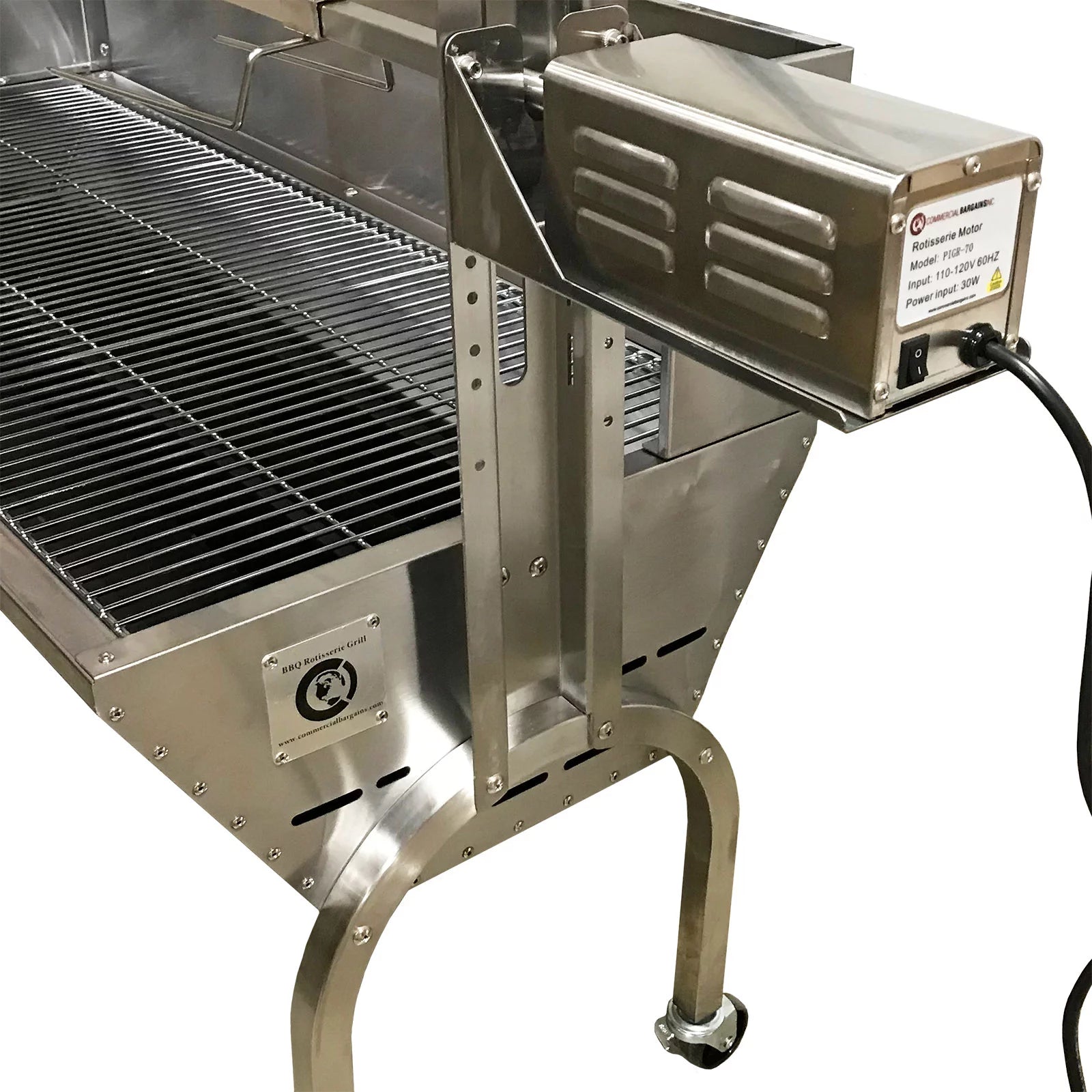 Rotisserie Pig Roaster Charcoal Electric Motor Grill P140