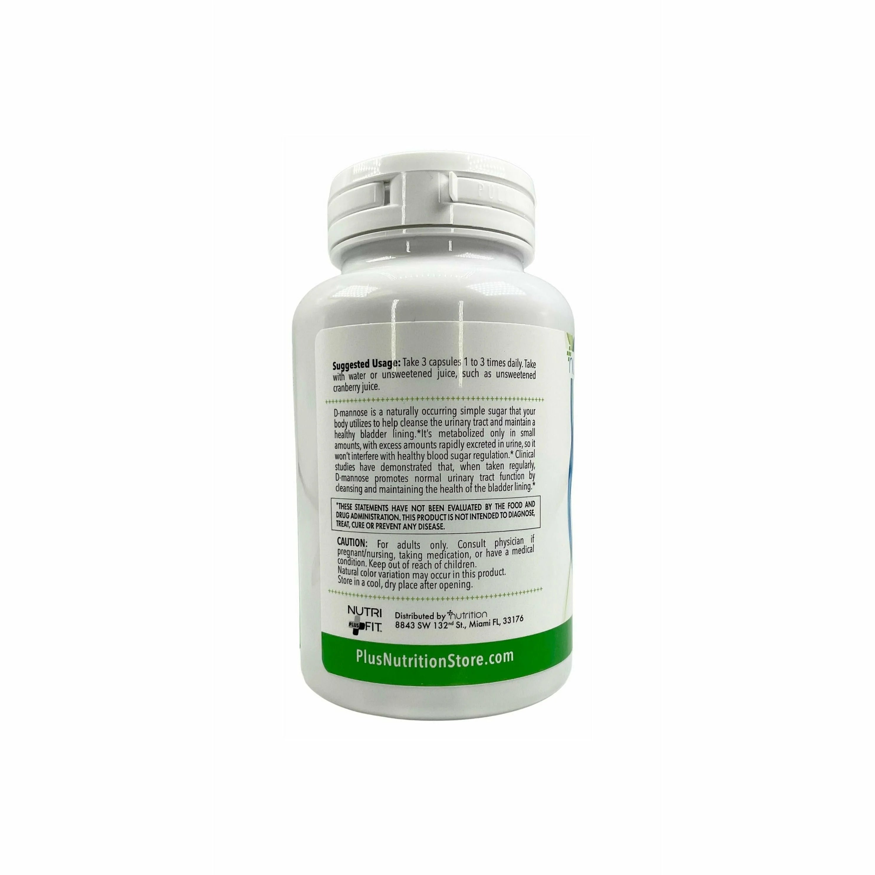 D-Mannose 500 MG 120 Veg Cap H296