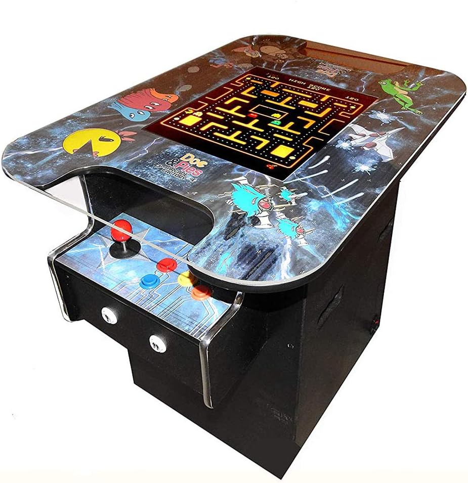 60 Retro Games Arcade Machine with LCD Screen Z9415