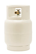 20LB Steel Propane Tank Cylinder with Vapor Valve and Level Gauge Y140633