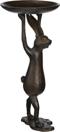 Cast Iron Rabbit Candleholder X2948