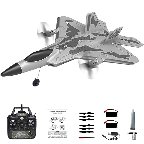 4 Channel Remote Control Airplane with Two Batteries A5916