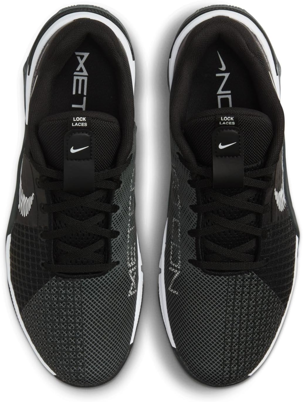 Black Dark Smoke Grey White Men Training Shoe M637