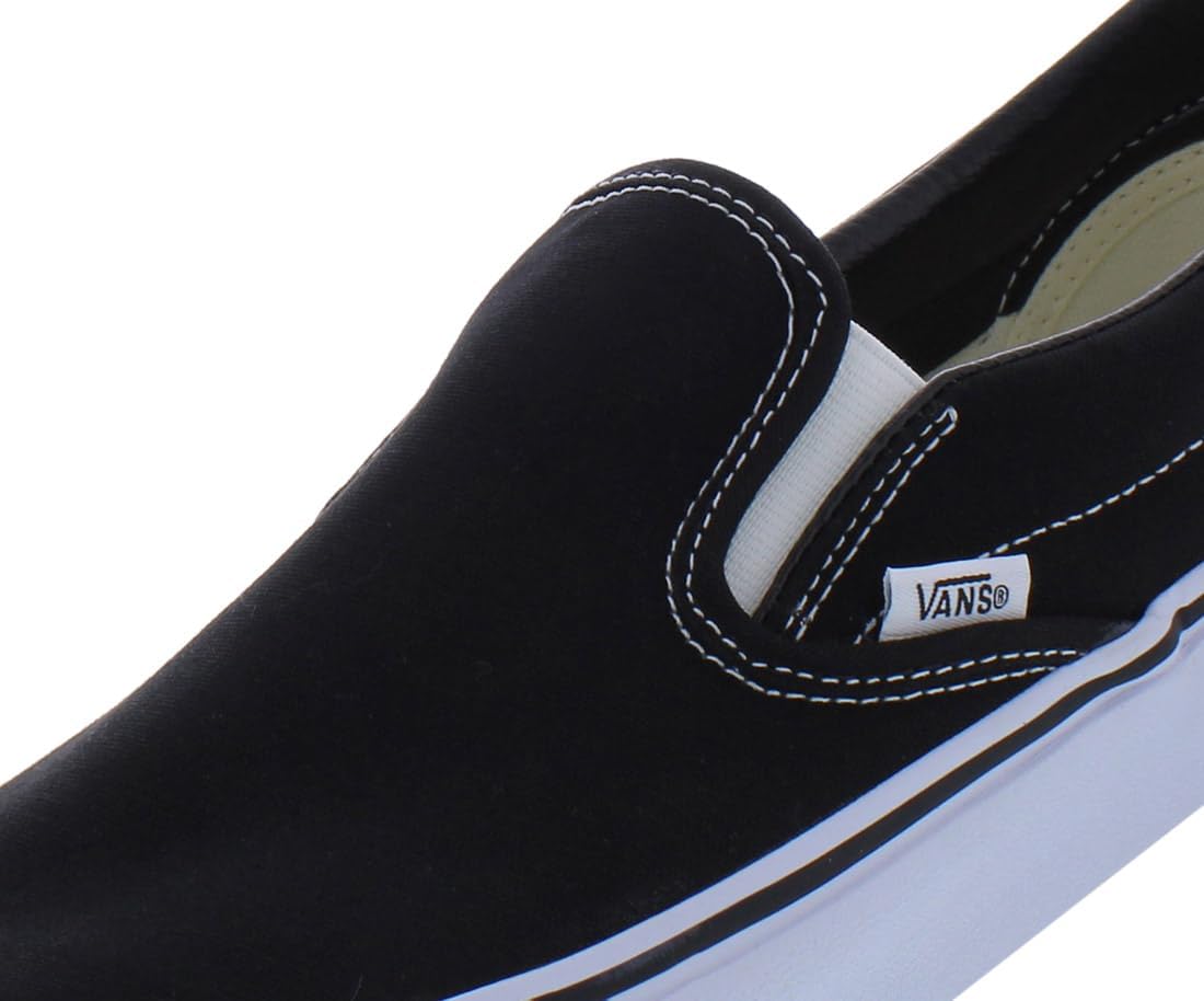 Black/White Slip On Trainers I587053