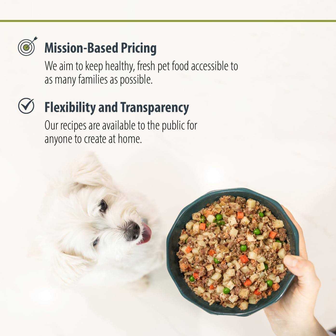 Frozen Fresh Dog Food for Liver Health R349879