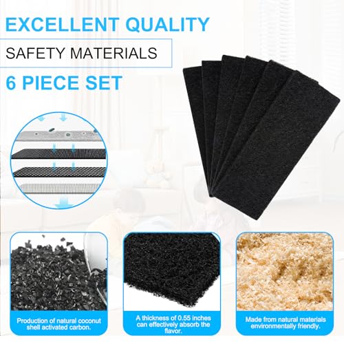 Activated Charcoal Cat Litter Box Filters M7334
