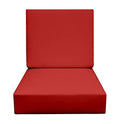 Black 23" x 24" Outdoor Chair Cushion Set E82611
