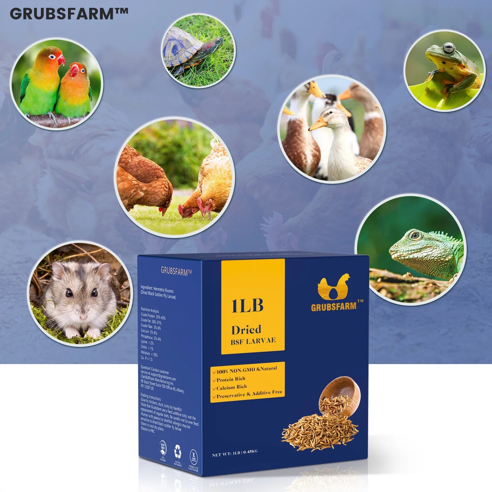 5 LBS Chicken Treats F446
