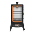 Black 7-Series Wood Pellet Vertical Smoker S258