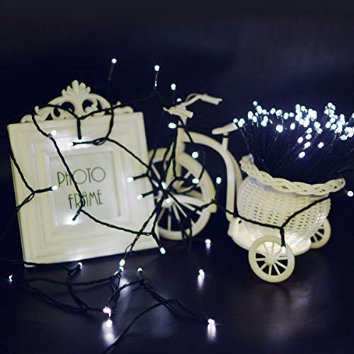72 Feet 200 LED Solar Powered Fairy String Lights (White) F2210