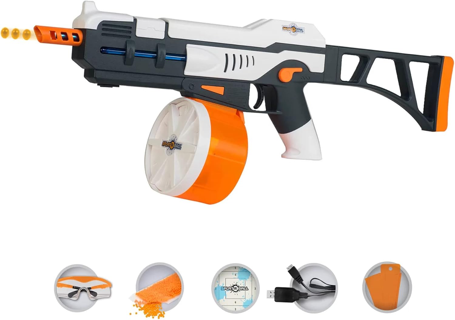 Rechargeable Battery Powered Water Bead Gel Ball Blaster I17948