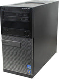 Tower Desktop Intel Quad Core i7-3770 16GB RAM DDR3 256GB SSD Windows 10 Pro 64-Bit WiFi J745