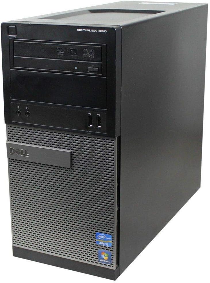 Tower Desktop Intel Quad Core i7-3770 16GB RAM DDR3 256GB SSD Windows 10 Pro 64-Bit WiFi J745