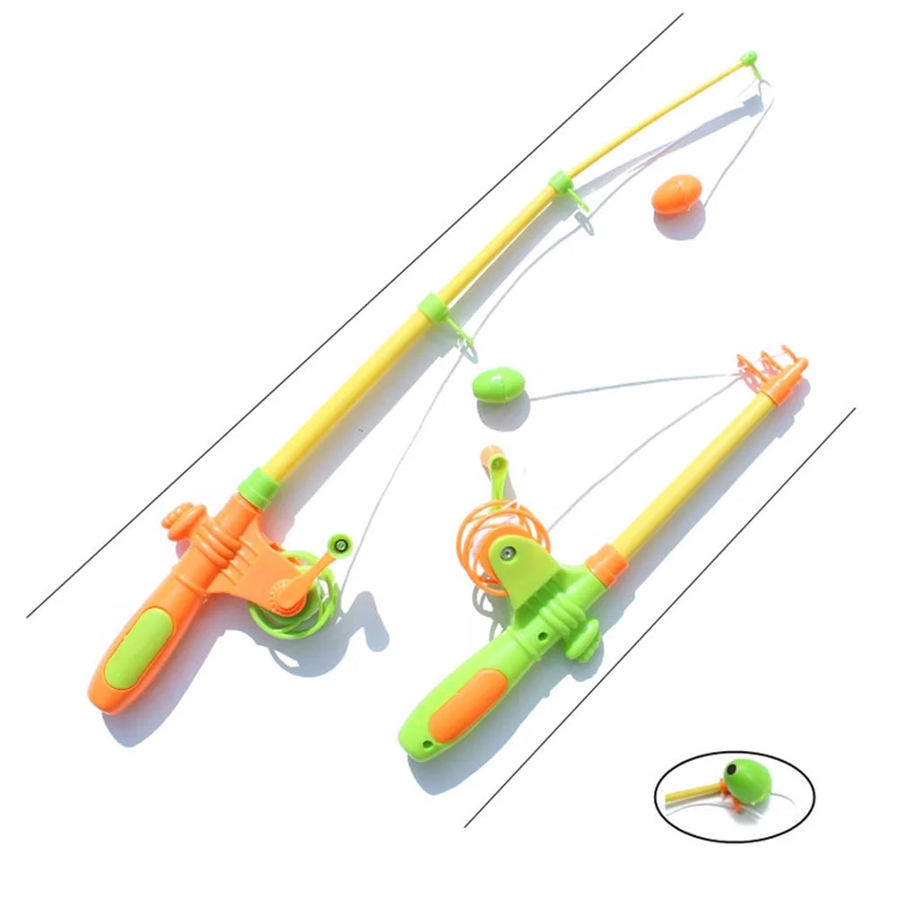 Magnetic Fishing Toy Set With 1 Fishing Rod and 6 Fishes W21930