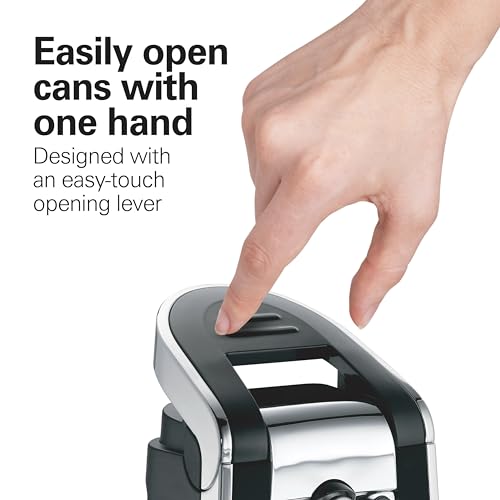 Smooth Edge Electric Automatic Can Opener, Black and Chrome Z889991
