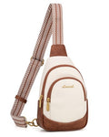 Leather Crossbody Sling Bag with Detachable Strap M170