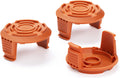 3 Pack Trimmer Replacement Spool Cap Covers T78267