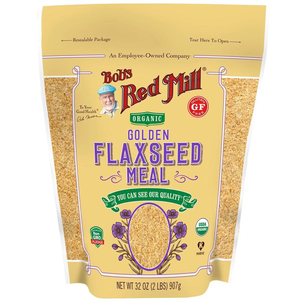 Organic Golden Flaxseed Meal, 32 oz (Pack of 2) O81922