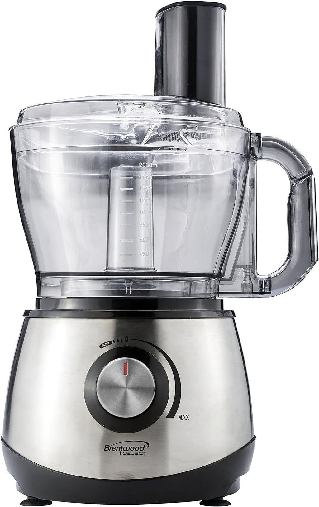 8-Cup Stainless Steel Black Food Processor S44813