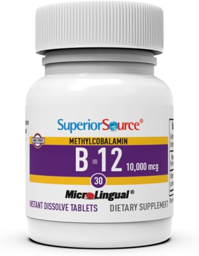 Vitamin B12 Methylcobalamin 1000 mcg Quick Dissolve Tablets 60 Count Z1972