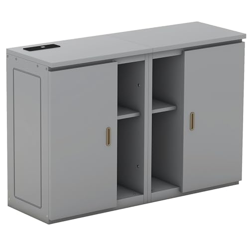 Murphy Bed with Storage Shelves and Drawers X190793