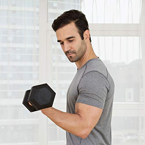 Rubber Hex Dumbbells F639723