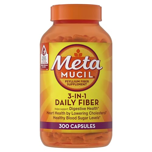 300ct Psyllium Husk Fiber Capsules L385