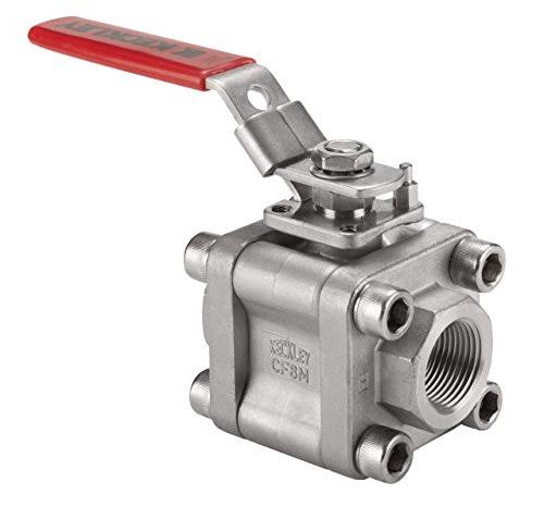 1-1/2x22 FNPT Carbon Steel Ball Valve Inline H296163