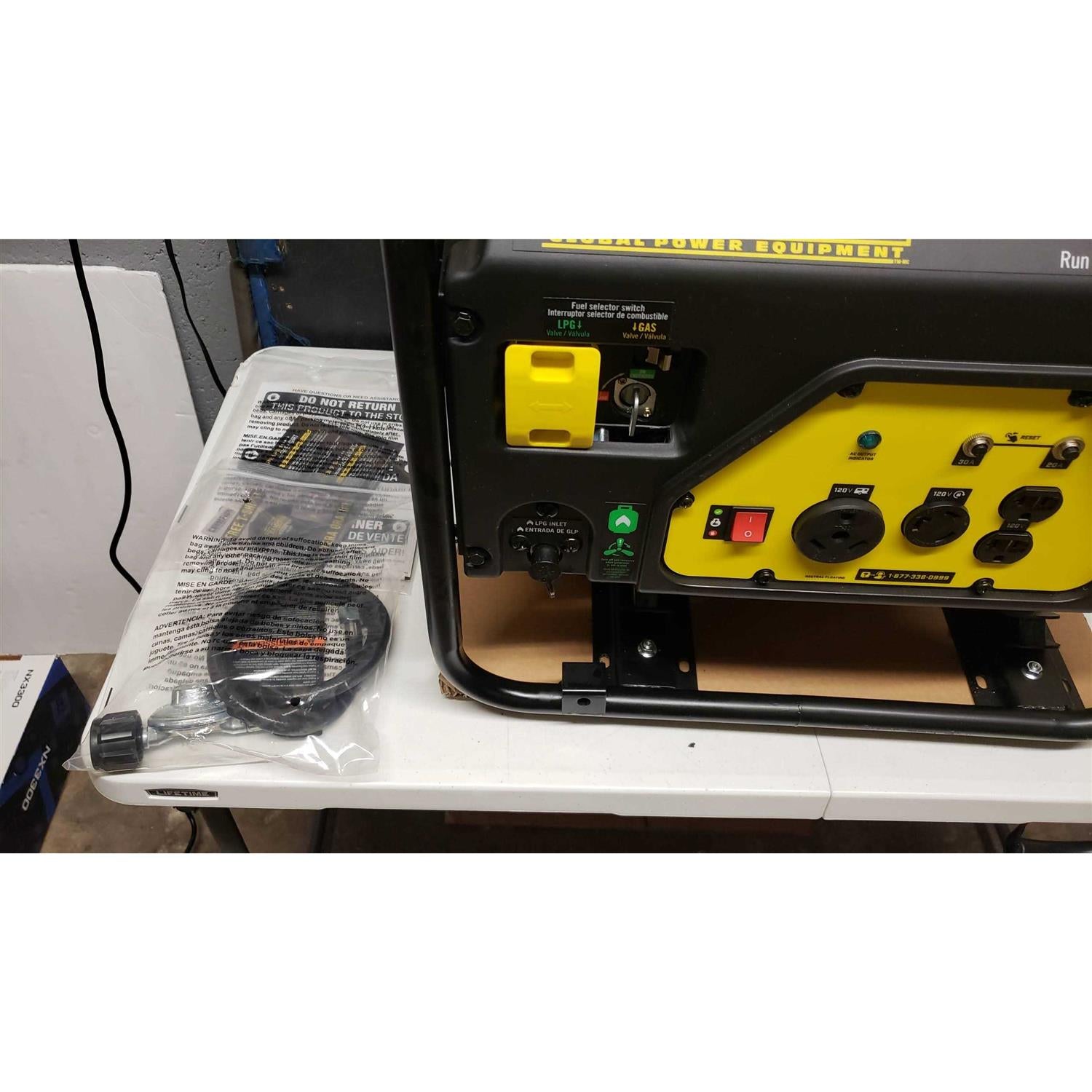 3500W/4375W Dual Fuel Generator A816578