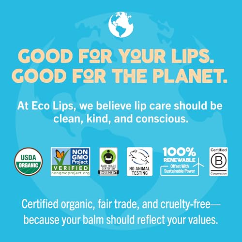 USDA Organic Lip Balm Set 8-pack (0.15 oz. each) E41909
