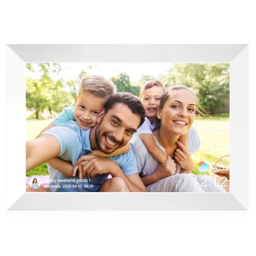 Black 10.1 Inch WiFi Digital Photo Frame with 32GB Storage B139951