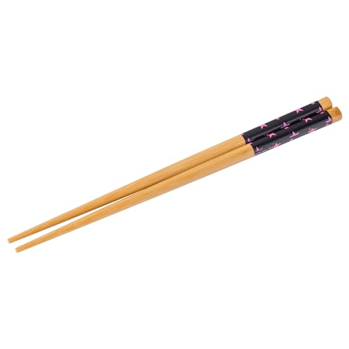 Pink 20 Ounces Ceramic Ramen Noodle Rice Bowl with Chopsticks O161642