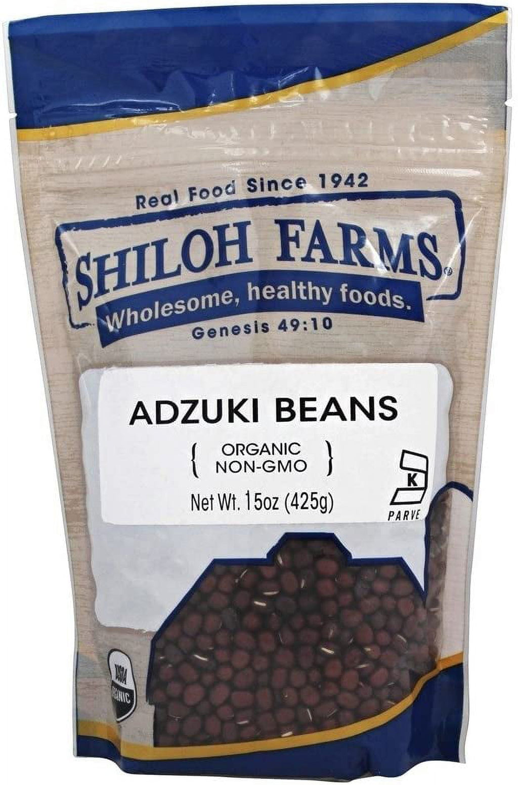 Organic Adzuki Beans 15 oz Pack of 3 T328985