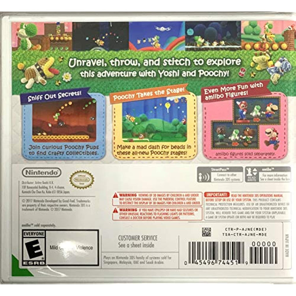 Nintendo 3Ds Woolly World A135
