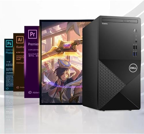 12th Gen Intel Core i3-12100 16GB RAM 256GB SSD + 1TB HDD WiFi 6 DVD-RW HDMI Display Port Windows 11 Pro Desktop Computer R132