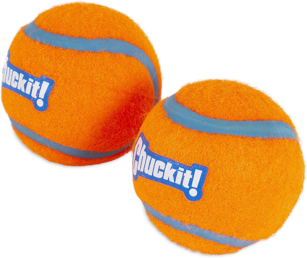 Medium 2.5 Inch Diameter Dog Tennis Ball Pack of 2 T679