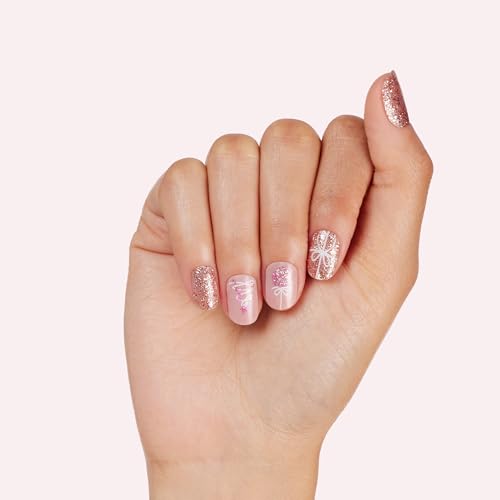 Gloss Nail Strips, 32 Nail Wraps, 1 Prep Pad, 1 Nail File P4868