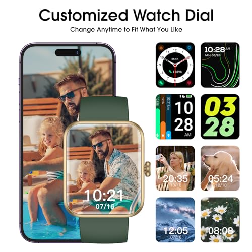 45mm Touchscreen Smart Watch with Heart Rate Monitor M932713