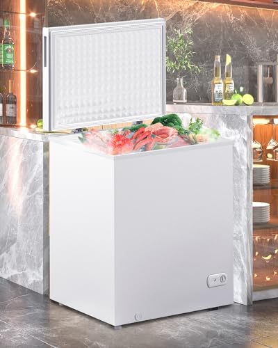 7.0 Cubic Feet White Chest Freezer with Removable Baskets M538272