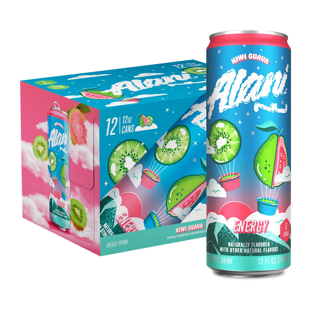 Sugar Free Energy Drinks, 12 Fl Oz Cans (12 Pack) I895756