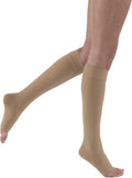 Beige Knee High Compression Socks O14575