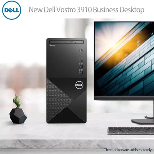 12th Gen Intel Core i3-12100 16GB RAM 256GB SSD + 1TB HDD WiFi 6 DVD-RW HDMI Display Port Windows 11 Pro Desktop Computer R132