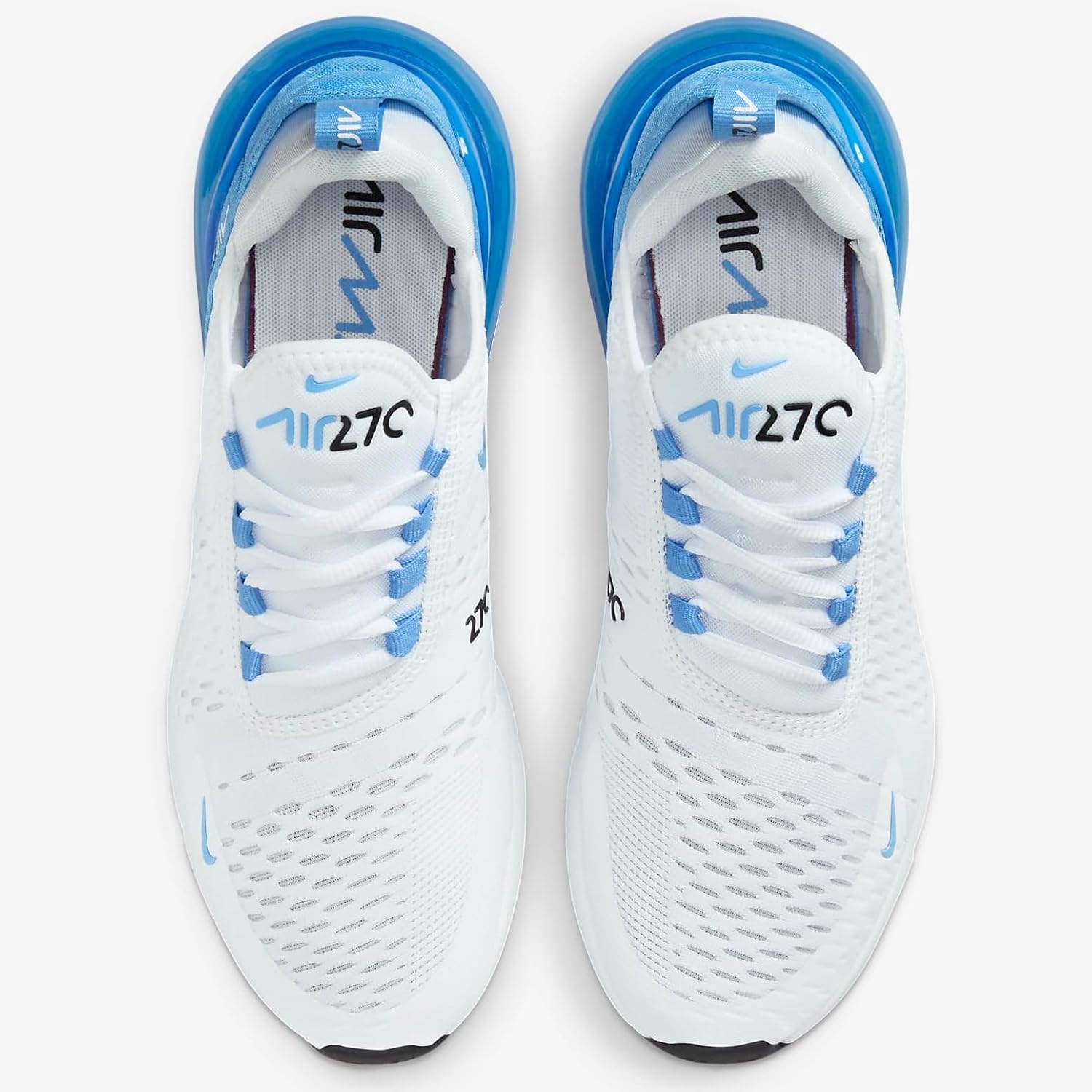 White Black University Blue Women's Shoes Size 10.5 C93794