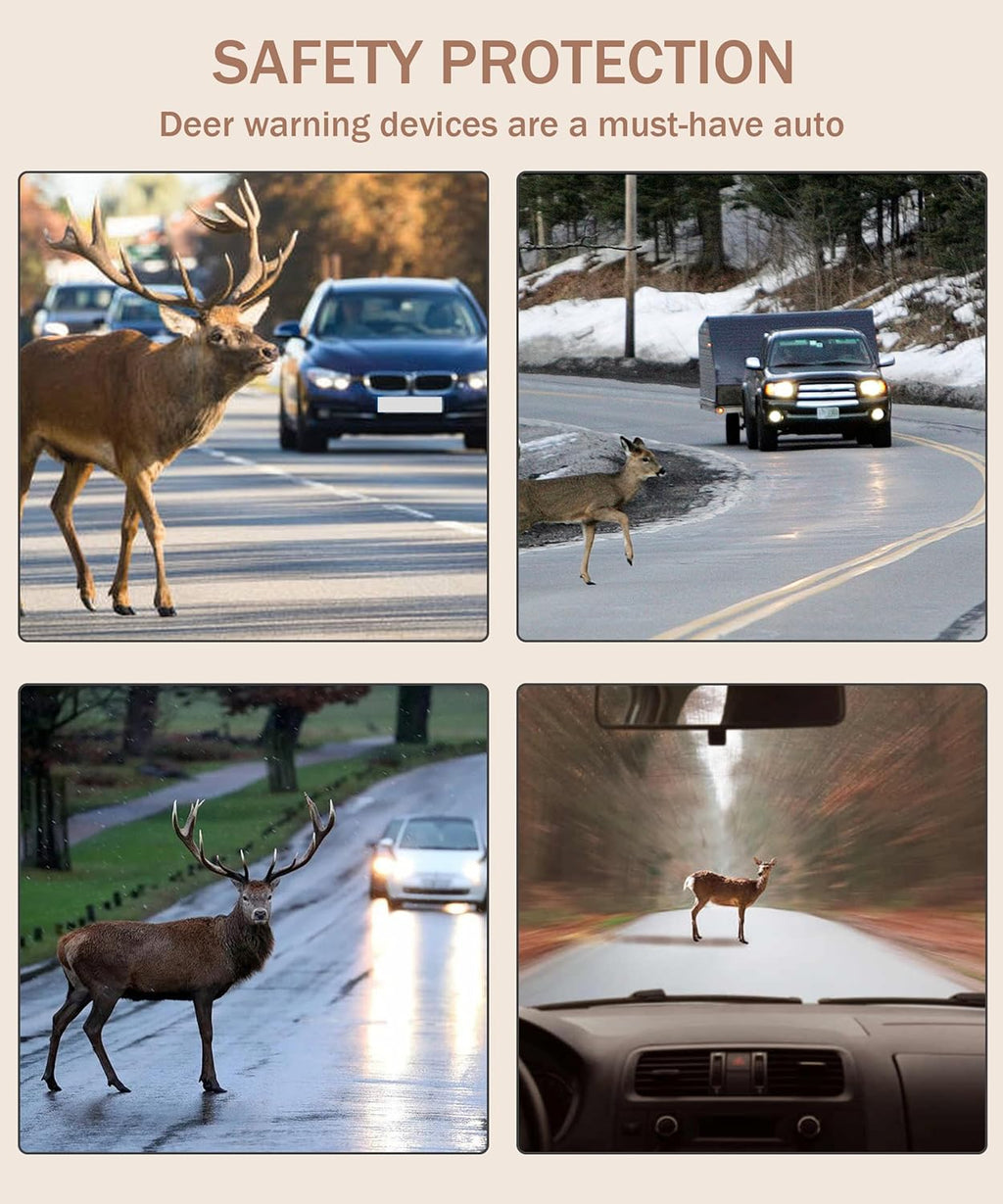 4 PCS Deer Whistle Car Accessories Q726